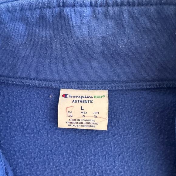 JWU embroidered champion quarter zip fleece - Picture 2 of 10